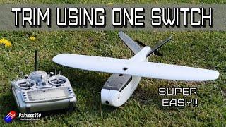 How to trim your fixed wing model all at once using OpenTX Instant trim