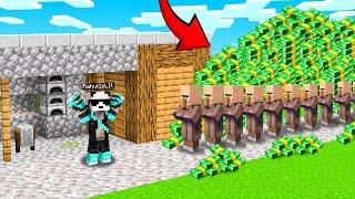 Villagers Want to BUY My House in Minecraft