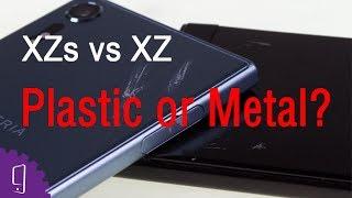 Sony Xperia XZs vs XZ: Plastic or Metal? | XZs Durability Test