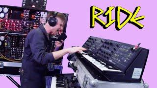 RIDE - Live On Analog Modular Synths - LOOK MUM NO COMPUTER