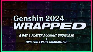 Genshin Impact WRAPPED 2024 - TONS of Genshin Tips + Account Showcase | Genshin Impact Tagalog