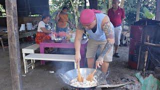 Masak Buah Nangka Muda Sup Campur Ayam // Babi Pansuh Special Untuk Bujang Sigat…//