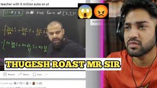 THUGESH roast MR SIR  MR SIR NEW VIRAL VIDEO. #physicswallah  #jeeneet