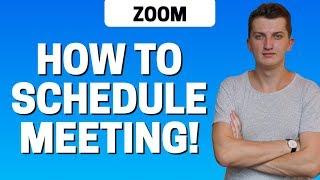 How To Schedule A Meeting In Zoom