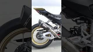 Old vs. New SC Project Exhuats on 2022 Aprilia