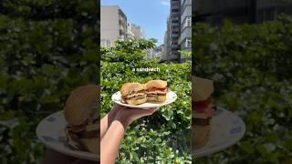 How to Make a Steak Sandwich  (In Brazil!) #steak #sandwich #cooking #shorts