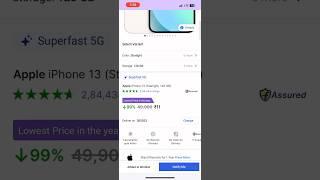 iPhone 13  11 rupees in big billion sale || watch full video now  #applesmartphonebigbillionday