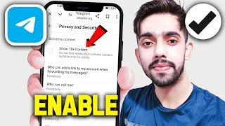 ENABLE Sensitive Content on Telegram [iOS & Android]  (2024 Updated Way)