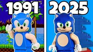 The EVOLUTION of LEGO Sonic…