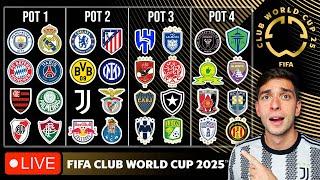 FIFA CLUB WORLD CUP 2025 DRAW LIVE REACTION