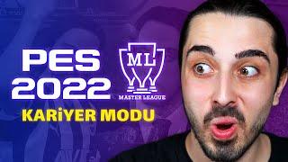 PES 2022 KARİYER MODU HARİKA OLMUŞ! // SÜPER LİG ve TFF 1.LİG // PES 2022 ANALİG