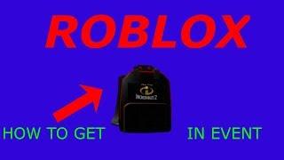 roblox How to get the Incredibles 2 Backpack ( EVENT )