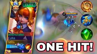 BUILD LYLIA ONE HIT (must try!!) 2023 | Best Build Lylia 2023 - Lylia Gameplay