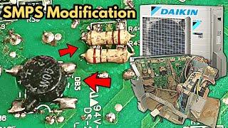 Daikin Mini Split AC Motherboard Fix For U4 Error (Modification)