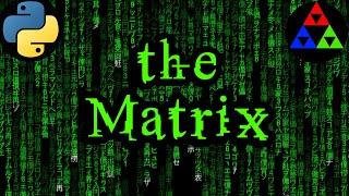 Matrix Digital Rain in Python with Pygame