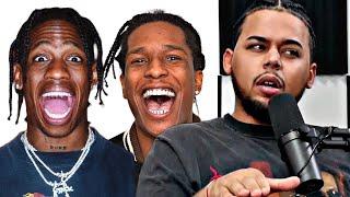 Did Travis Scott Ever Steal A$AP Rocky's Style? | CAP Clips