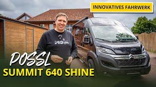 Pössl Summit 640 Shine: Innovatives Fahrwerk und stilvolles Design