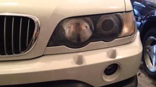 BMW Headlights:How to Check Auto level feature (3series 5series 7series x5 x3) BRC