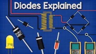 Diodes Explained - The basics how diodes work working principle pn junction