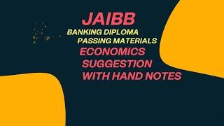 Banking Diploma JAIBB Suggestion with Hand Note || Helpful for Passing Banking Diploma