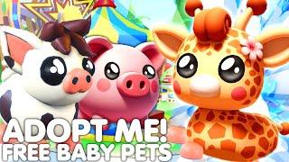 HOW TO GET FREE NEW BABY PETS IN ADOPT ME!ALL NEW SUMMER FAIR PETS! ALL LEAKES INFO! ROBLOX