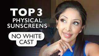 Top 3 PHYSICAL Sunscreens DOCTOR V| BROWN/ DARK skin | NO White cast | Mineral sunscreen | DR V uva