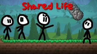 Terraria, But We All Share One Life...