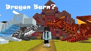 Minecraft 1.18 Survival Epi. 2: The Mother of Dragons builds a barn.