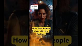 Projection: How toxic people make YOU the problem #toxicrelationships #projectioninrelationships