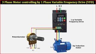 VFD Control Wiring Diagram | How to Wire a VFD |  Variable Frequency Drive