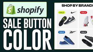 How To Change Sale Badge Color In Shopify - Full Guide