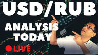 USDRUB Aanalysis Today : Live Forex Trading