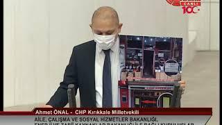 AHMET ÖNAL 2021 YILI BÜTÇE GÖRÜŞMELERİ 10/12/2020