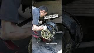 Replacing the Foton Auman Wheel Hub Oil Seal"