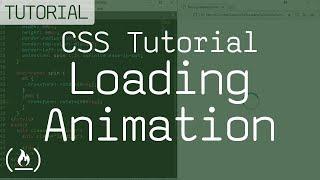 CSS Tutorial - Spinning Loading Animation