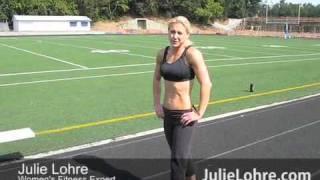 FITBODY TV - Julie Lohre -  Walking Lunge with Kick to the Back