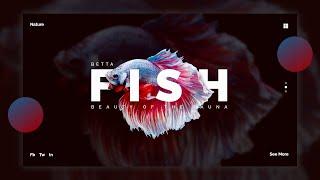 Gimp Tutorial : Web UI Design - Betta Fish