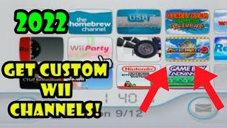 How to Get Custom Wii channels in 2022 (Channel Forwarder for your Wii games)