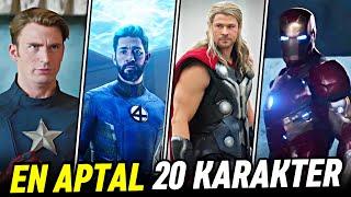 Marvel Evrenindeki En Aptal 20 Karakter Güç Sıralaması