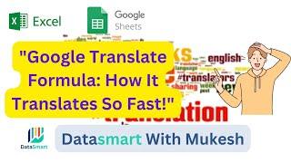 Translate Any Language with Google Sheets Hack