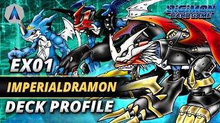 Digimon TCG! COMPETITIVE! Imperialdramon Deck Profile & In-Depth Guide! (BT6 & EX01 English Format)