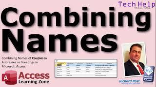 Combining Names of Couples in Greetings in Microsoft Access with Same or Different Last Names.