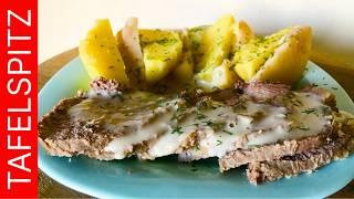 Tafelspitz - juicy beef with "horseradish" sauce - the favorite dish of the Austrian emperor