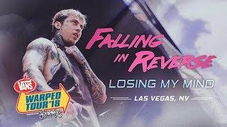 Falling In Reverse - "Losing My Mind" LIVE! Vans Warped Tour 2018