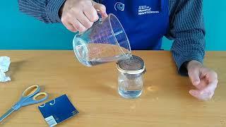 Science at Home: Gravity-defying Water Experiment