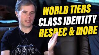Diablo IV - Class Identity, World Tiers and High Respec Costs (Force Video)