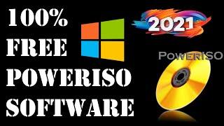 poweriso free windows| poweriso 2021| Free Software 2021| poweriso 100% free