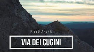 Via dei Cugini, Pizzo Arera. Una via lunga sportiva sul calcare delle Orobie.