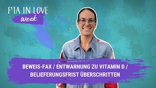 Beweis-Fax / Entwarnung zu Vitamin D / Belieferungsfrist überschritten I (02.10.2024)