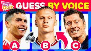 Guess The Football Player By His Voice  - PlayQuiz Challenge | Test Soccer